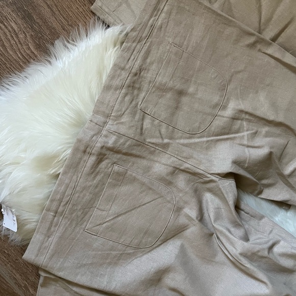 Forever 21 Linen Flare Pants - Picture 3 of 3